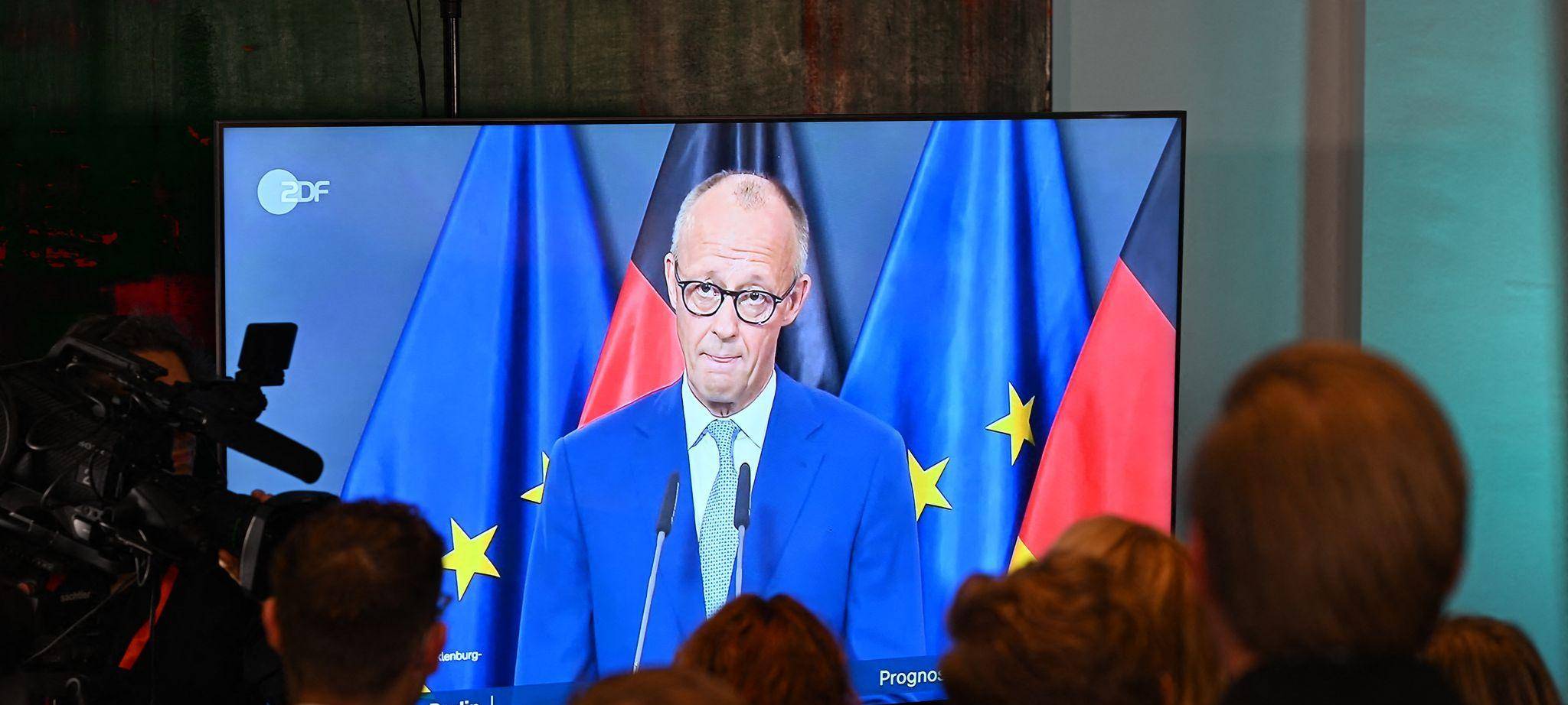 Abgeordnetenhaus-Wahl Berlin - Wahlparty CDU