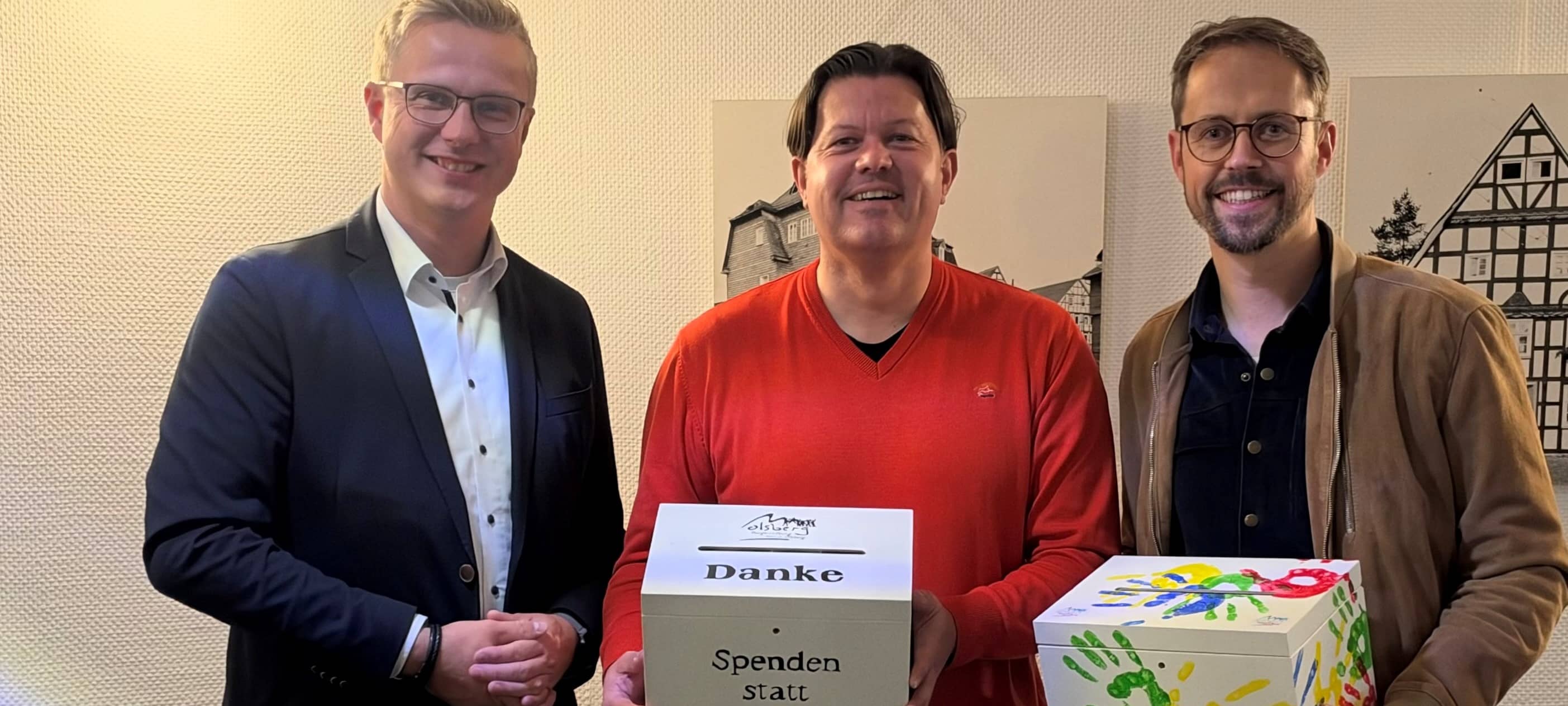 Geschenke an die Bürgerstiftung Olsberg