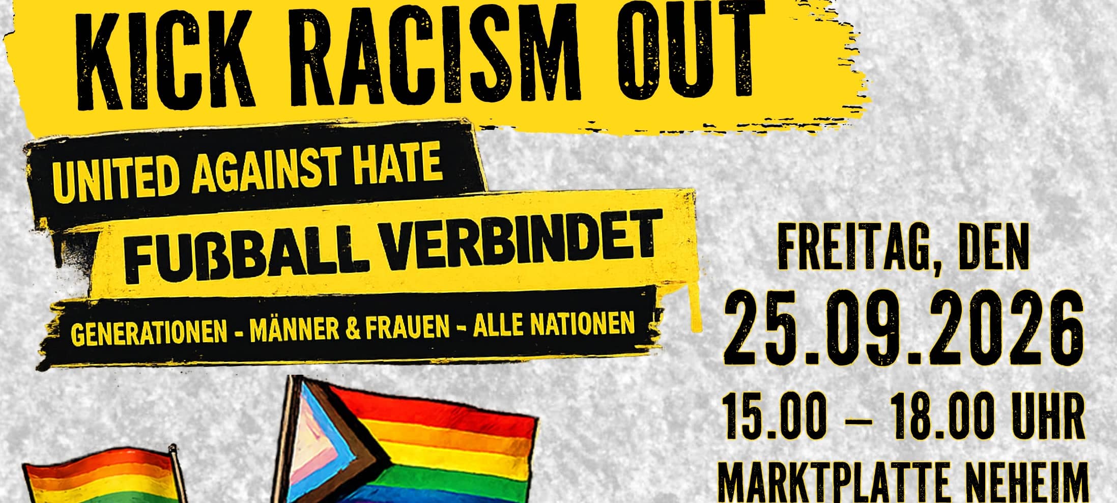 Straßenfußball für Vielfalt und Toleranz in Neheim
