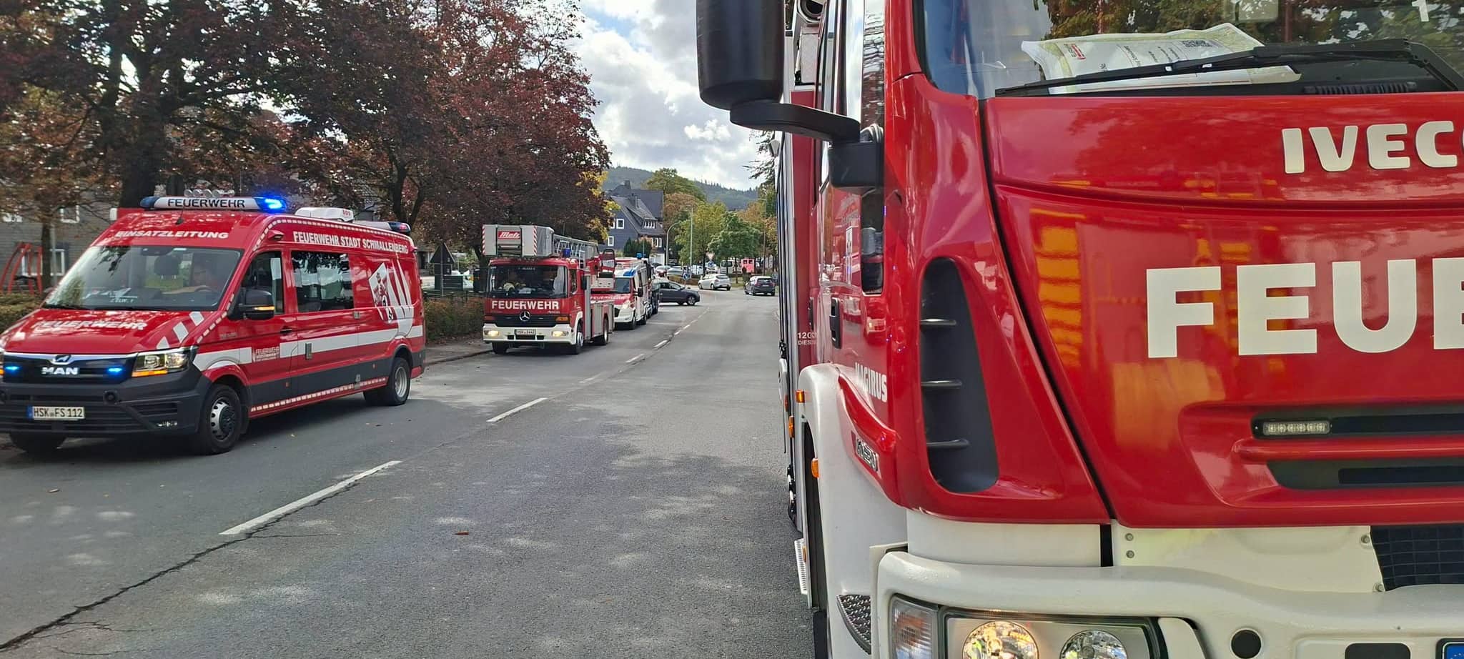 Vier Alarme an einem Tag für Feuerwehr Schmallenberg