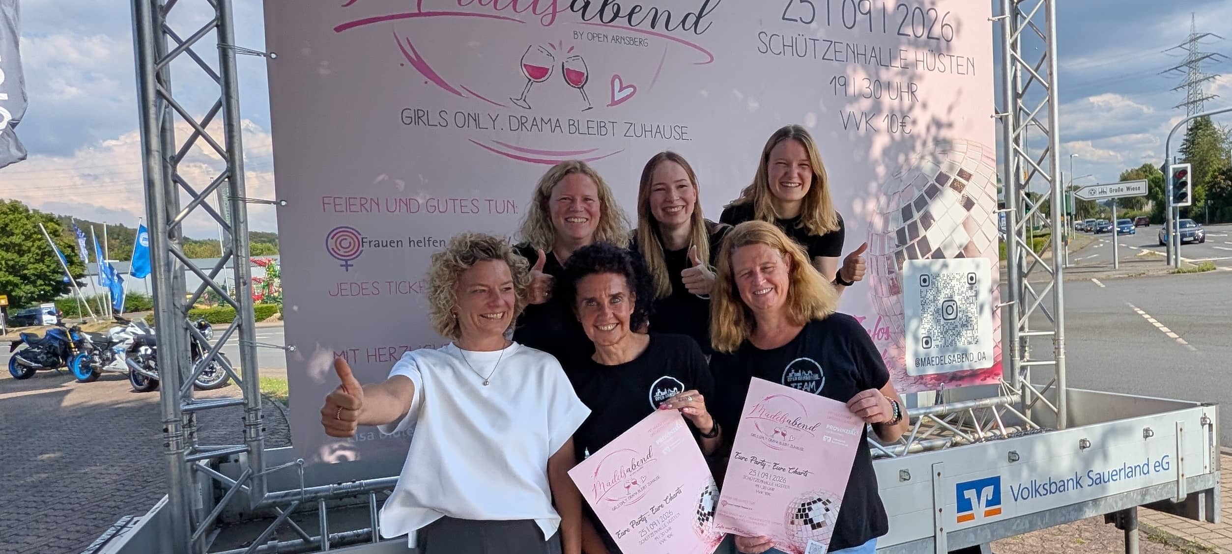 Erster "Mädelsabend" in Hüsten