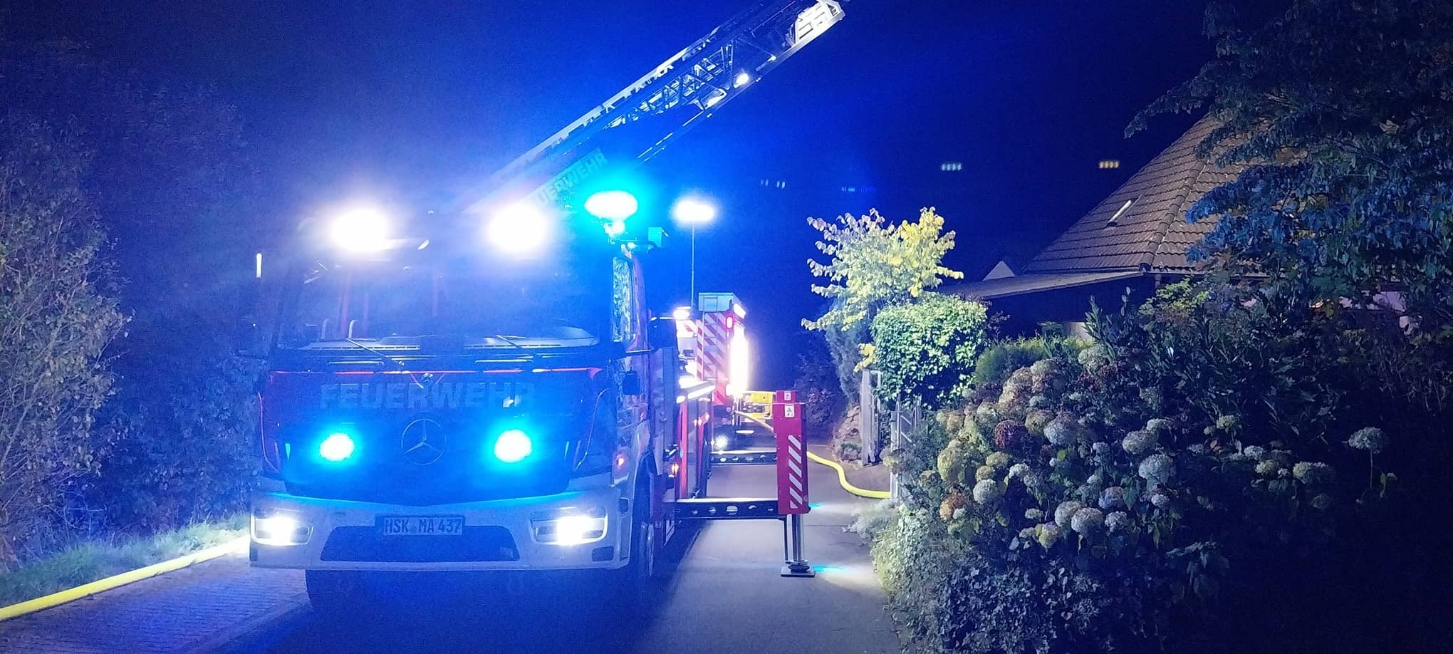 Wohnhausbrand in Beringhausen