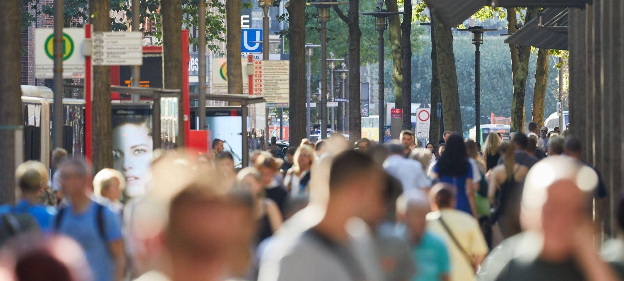Menschen in der Stadt