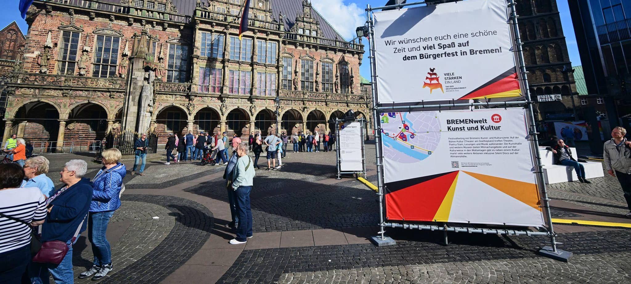 Bremen vor dem Tag der Deutschen Einheit