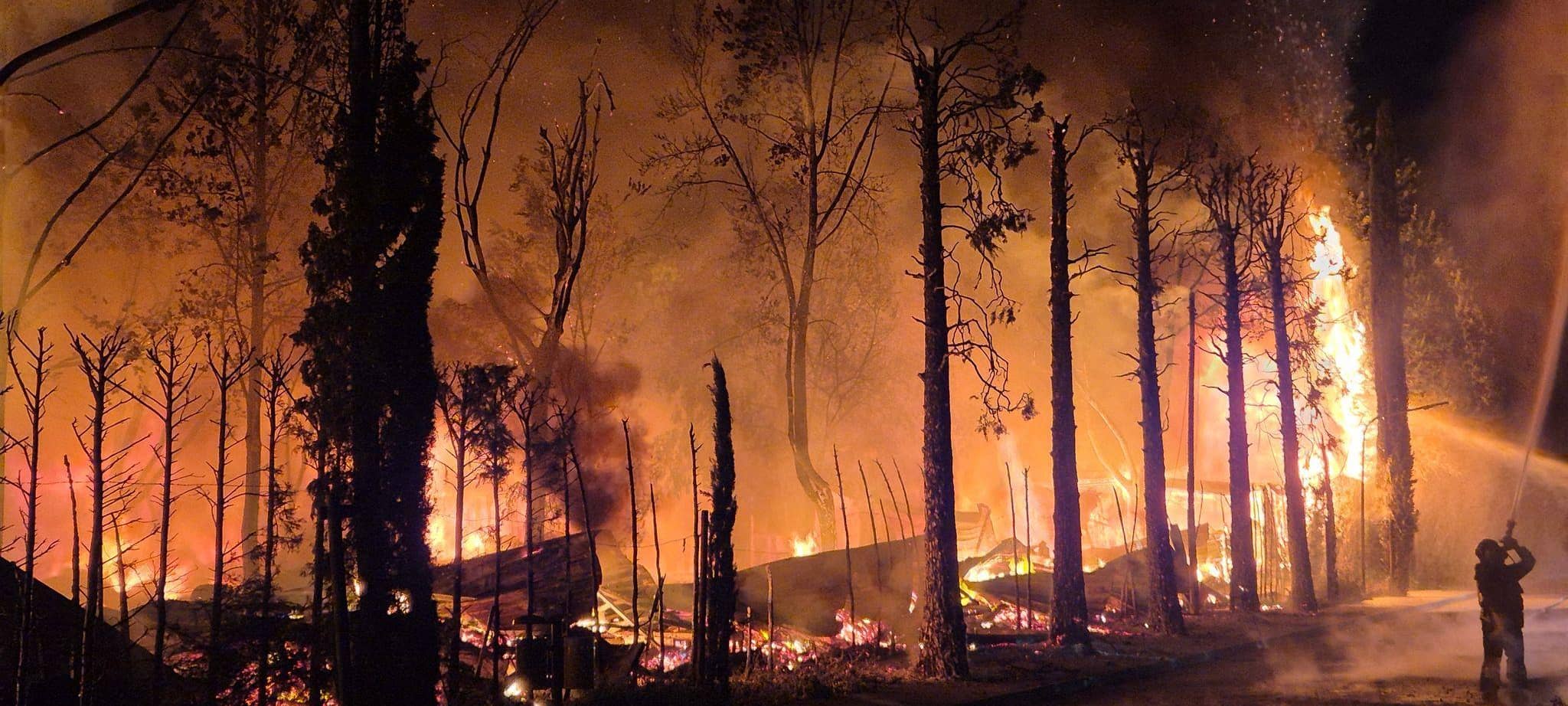 Brand auf Campingplatz am Gardasee