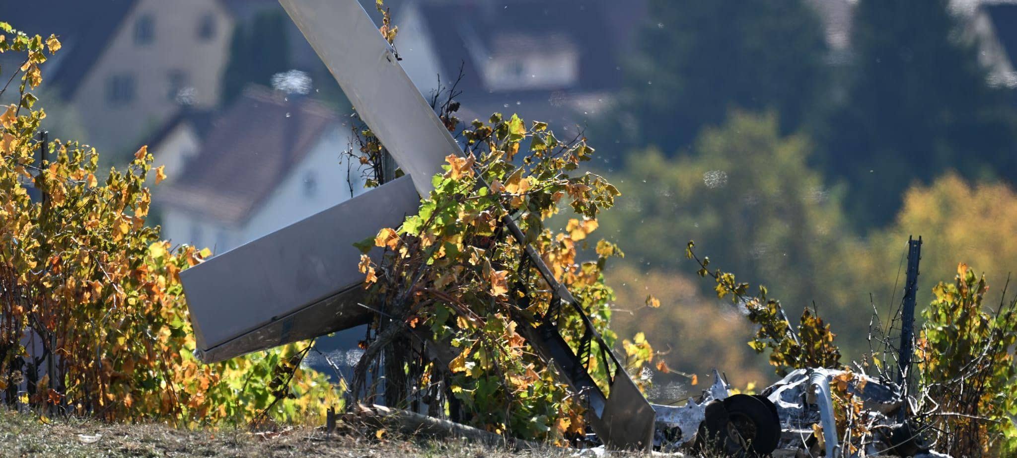 Kleinflugzeug im Landkreis Heilbronn abgestürzt