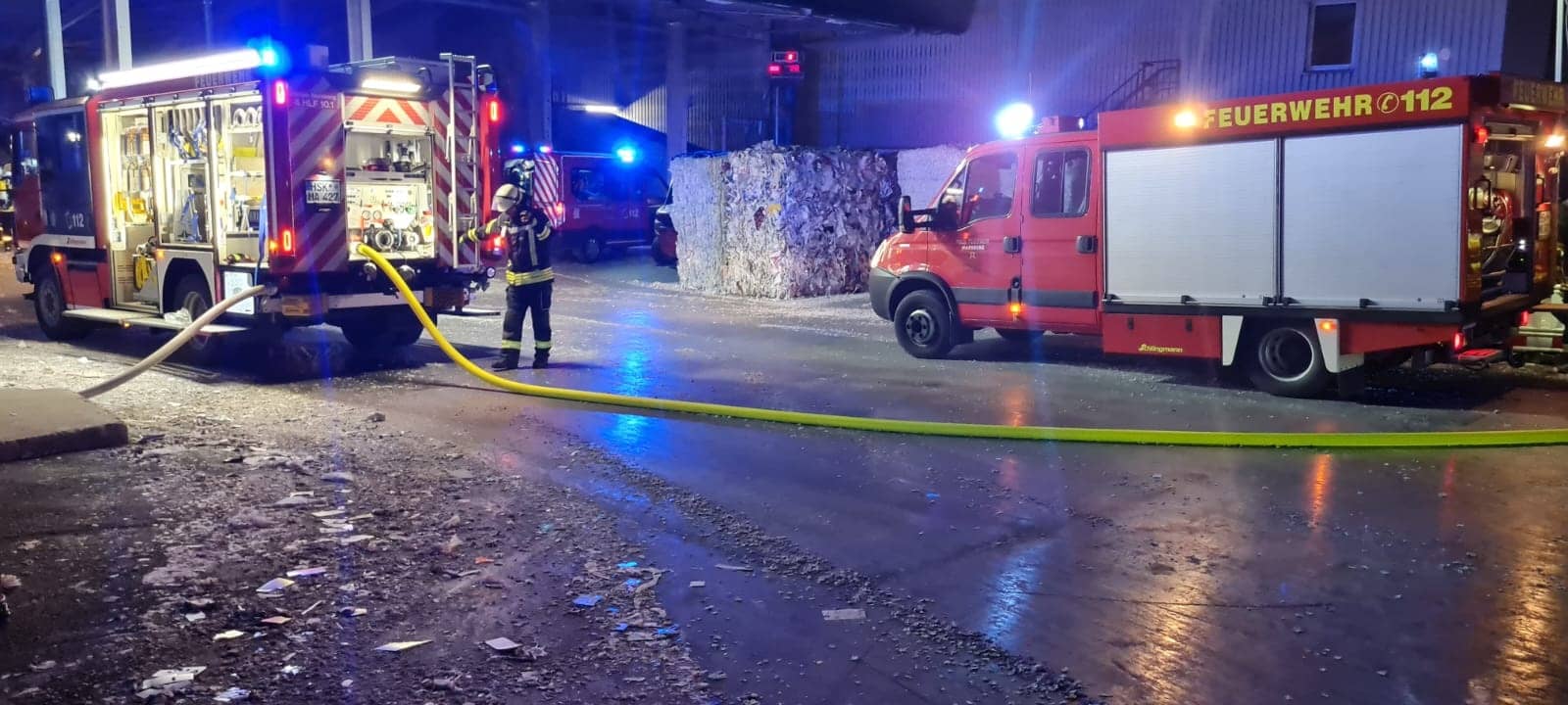 Kurzschluss in Giershagen: Feuerwehr im Einsatz