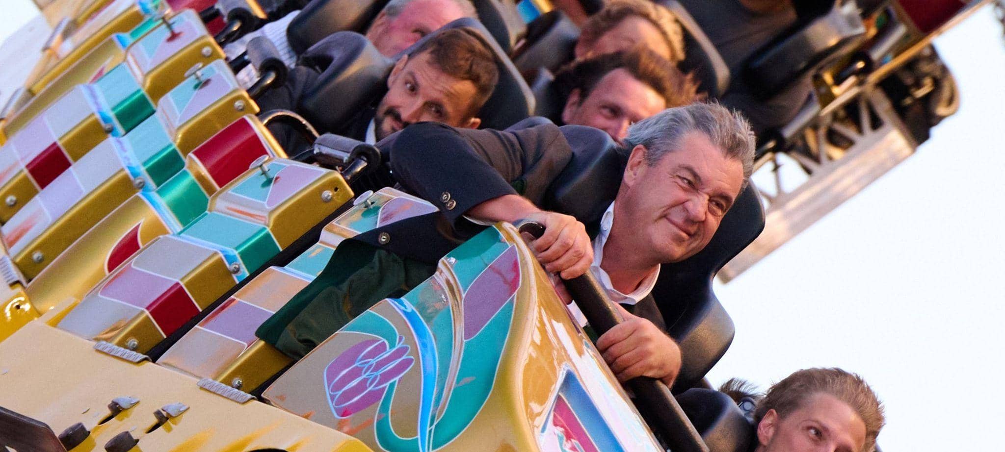 Söder und Krause fahren „Olympia Looping“