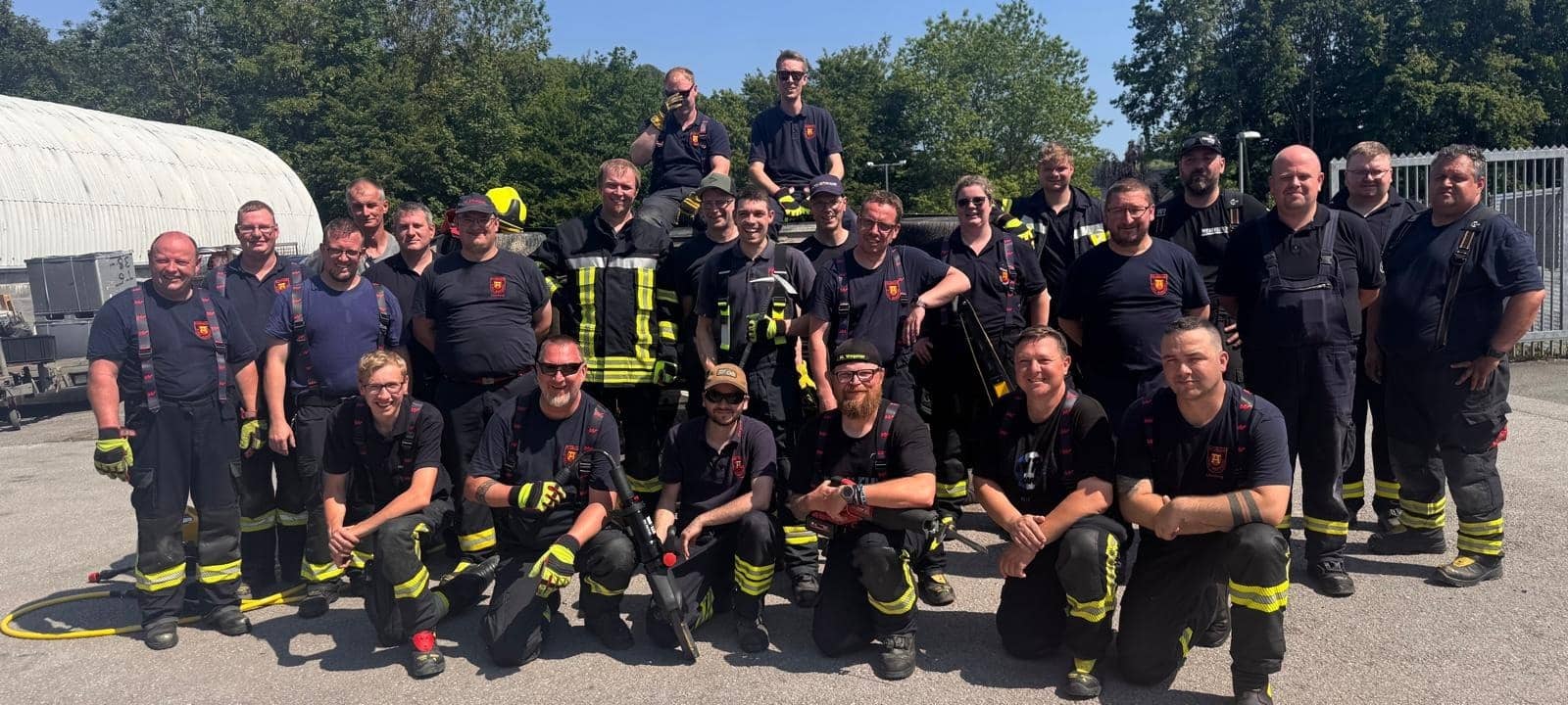 Feuerwehrübung in Marsberg