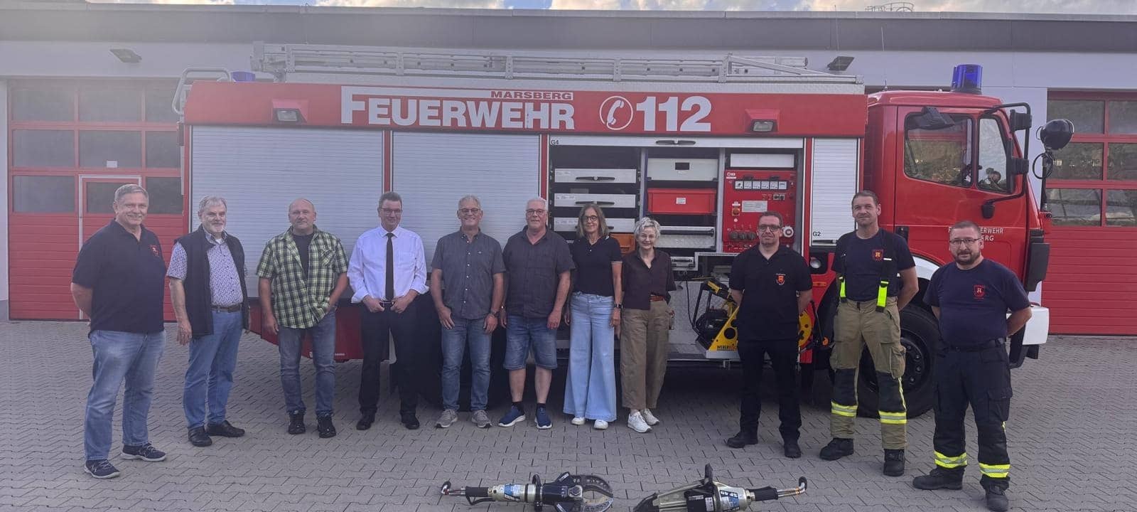 Feuerwehrübung in Marsberg