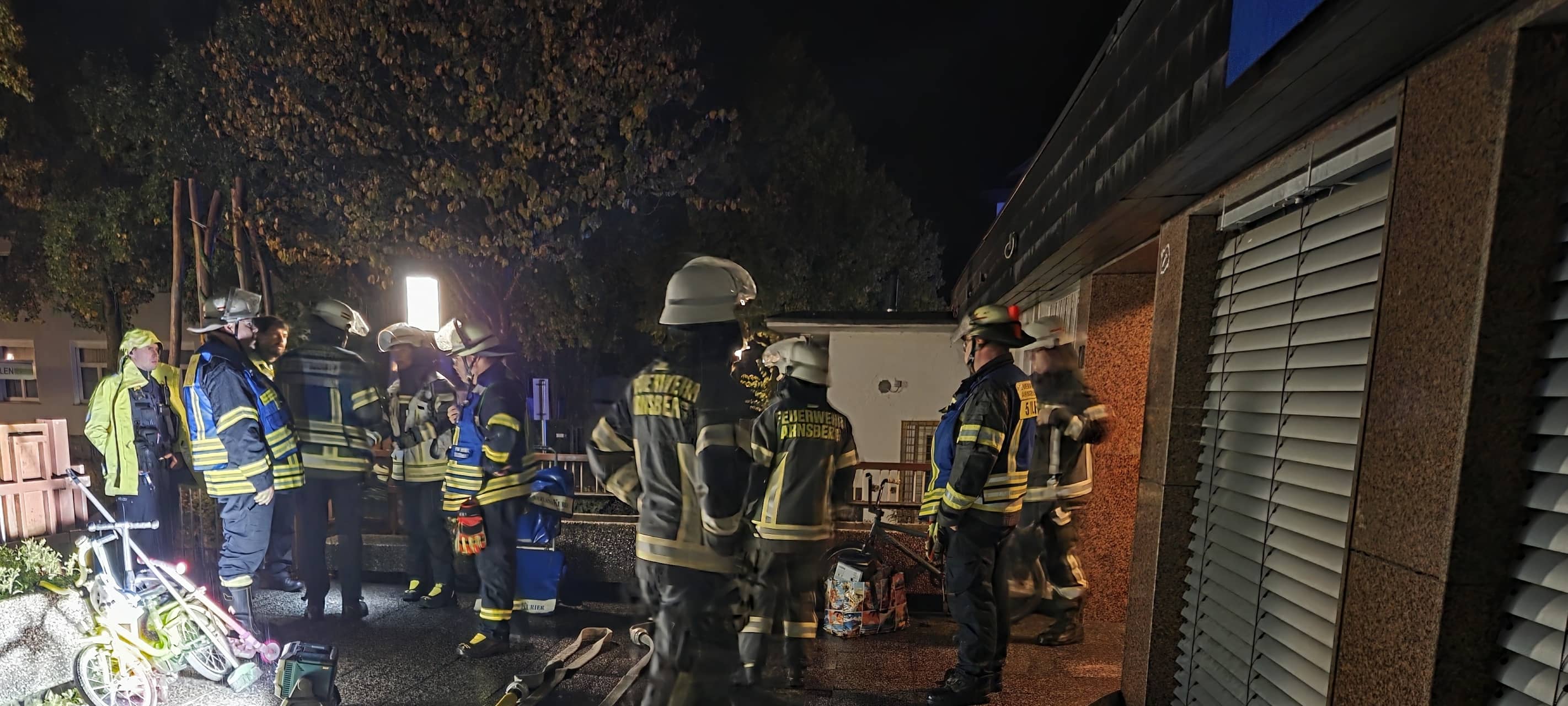 Kellerbrand in Arnsberg frühzeitig entdeckt