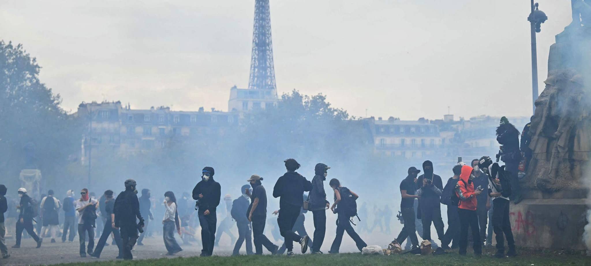 Schulproteste in Frankreich