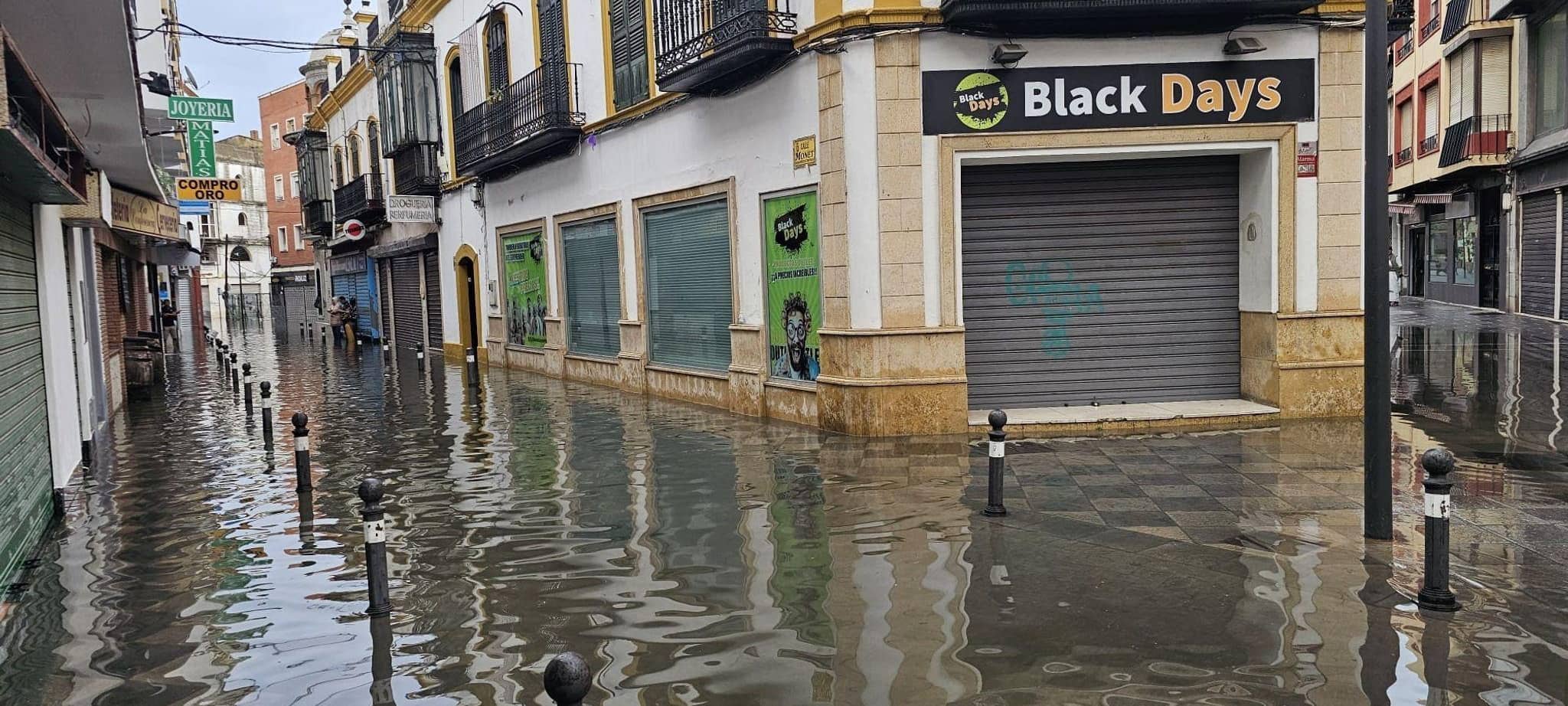 Starker Regen in Andalusien