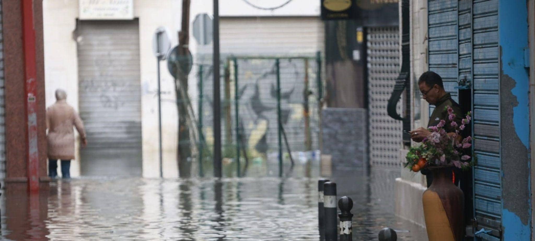 Starker Regen in Andalusien