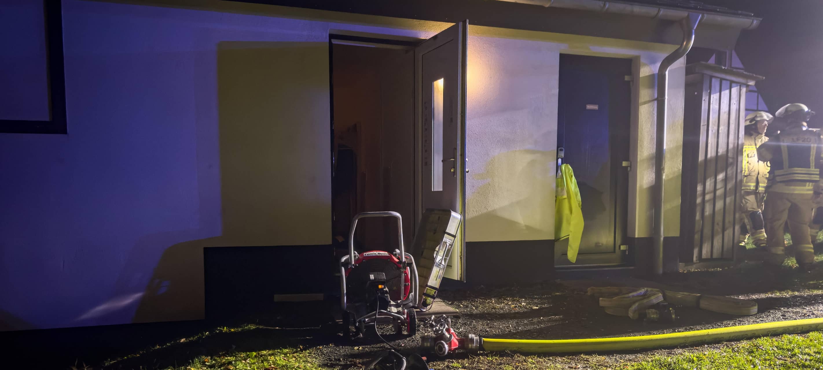 Brand in Ferienbungalow