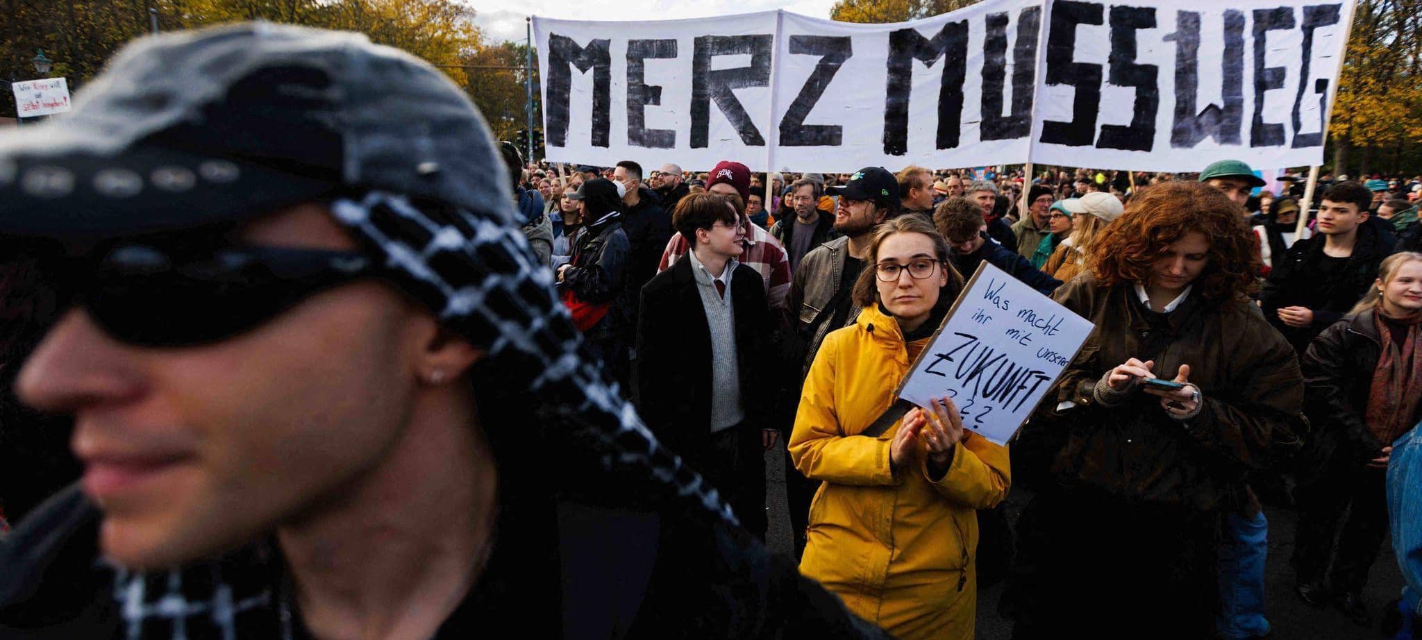 Demonstrationen "Gen Z regelt" - Berlin