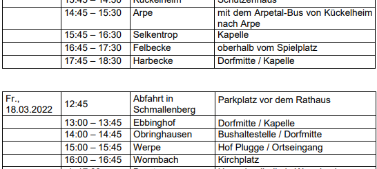"Unser Dorf hat Zukunft" startet im Sauerland