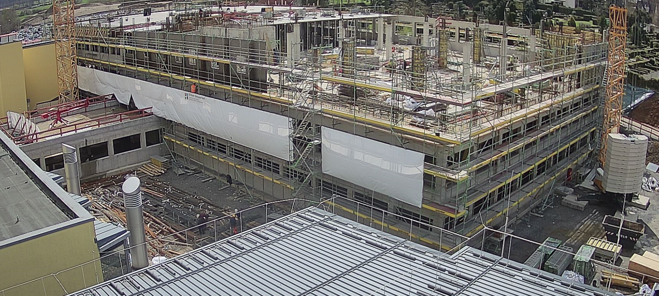 Hüsten: Bau des neuen Notfall-und Intensivzentrums im Zeitplan