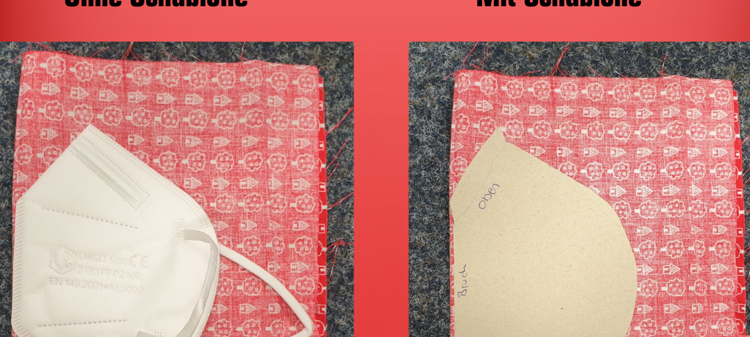 Masken-Cover zum Selbermachen.