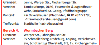 Helfer für Aktion Saubere Landschaft in Schmallenberg