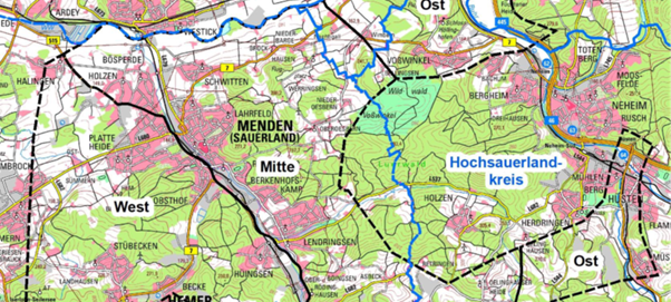 A46sieben: Kartierungsarbeiten im Sauerland bis Juni