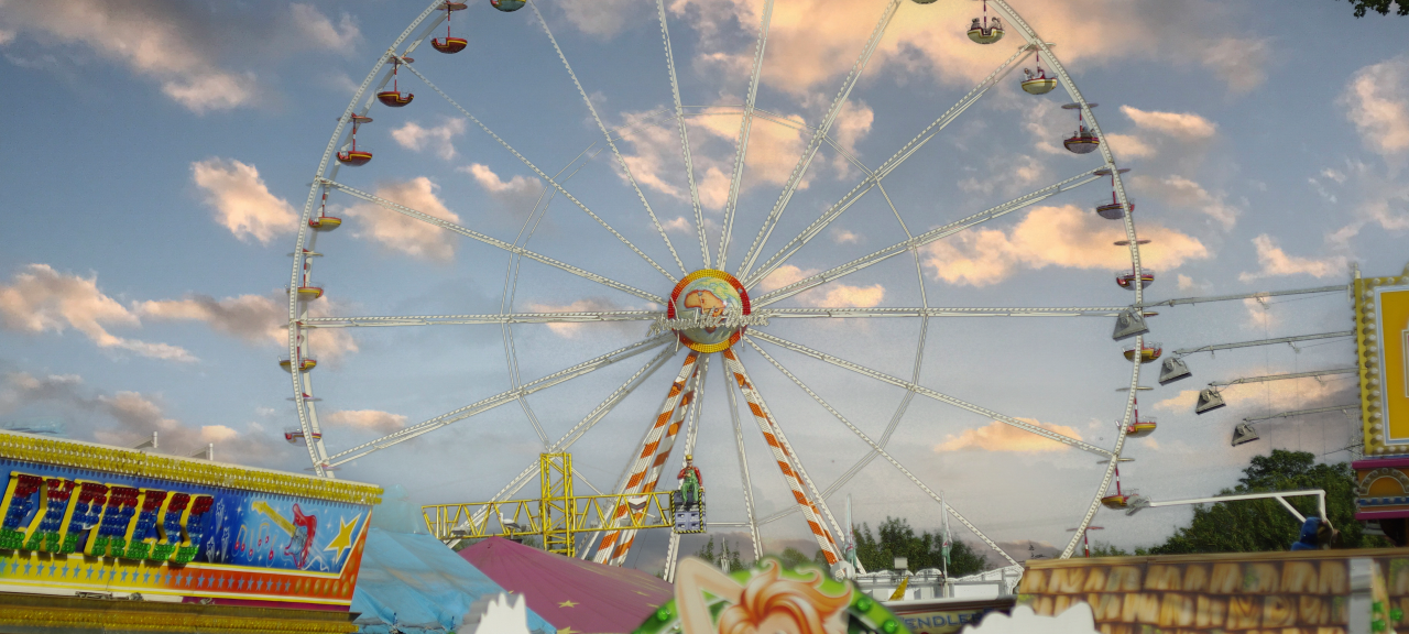 Riesenrad auf der Hüstener Kirmes