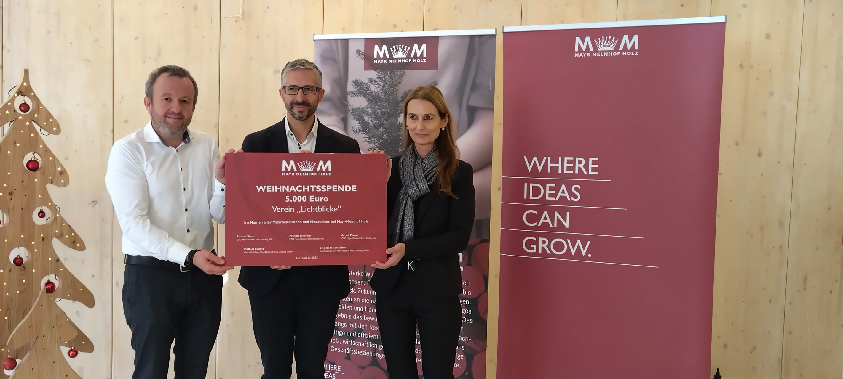 Zum Nachhören: Große Spende an Lichtblicke