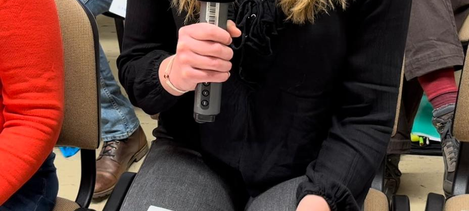 Zum Nachhören: Lena Chorprobe beim Chor "klangvoll Reiste"