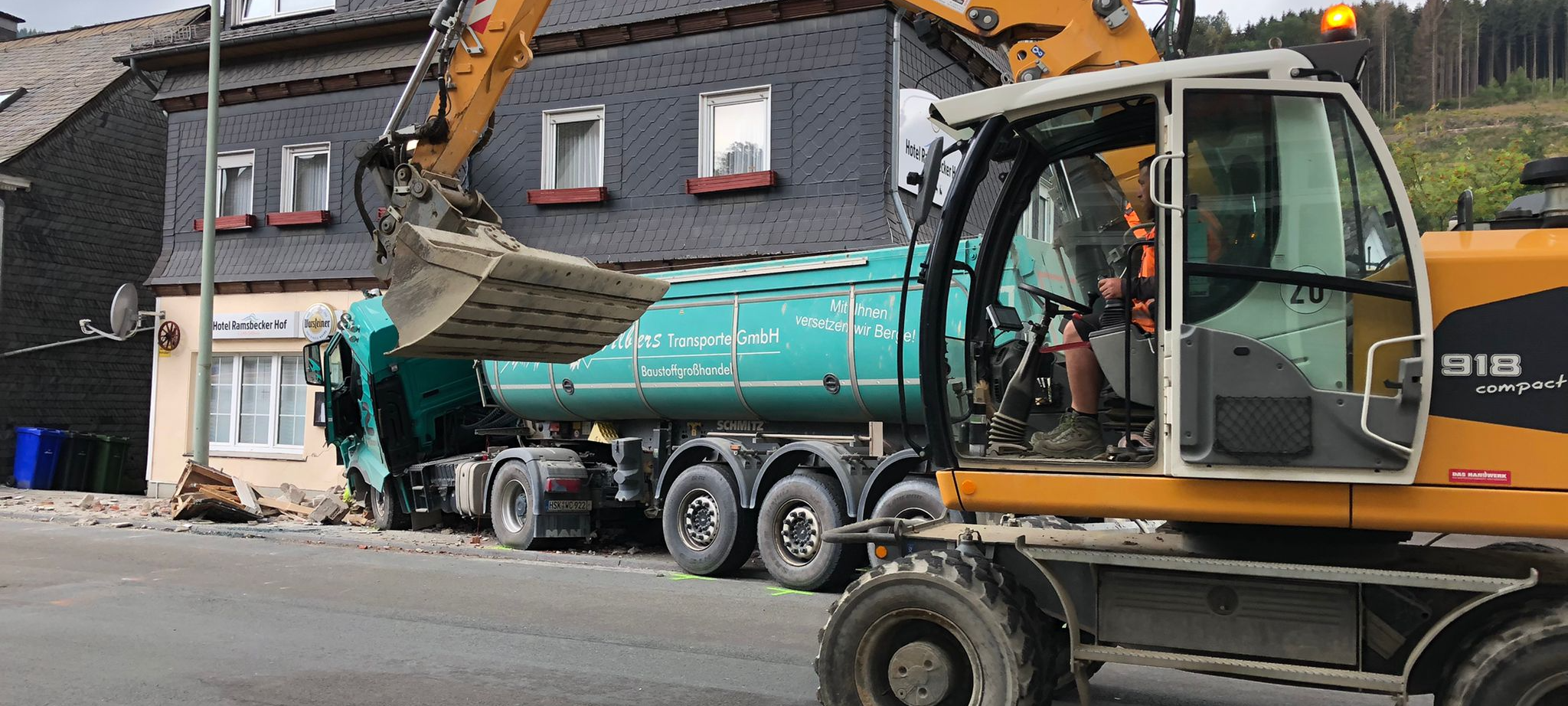 Schwerer Verkehrsunfall in Bestwig