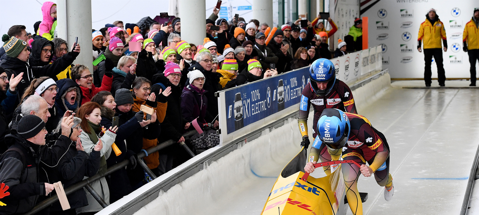 WM in Winterberg: Abschluss für Skeletonis - Start für Bobs