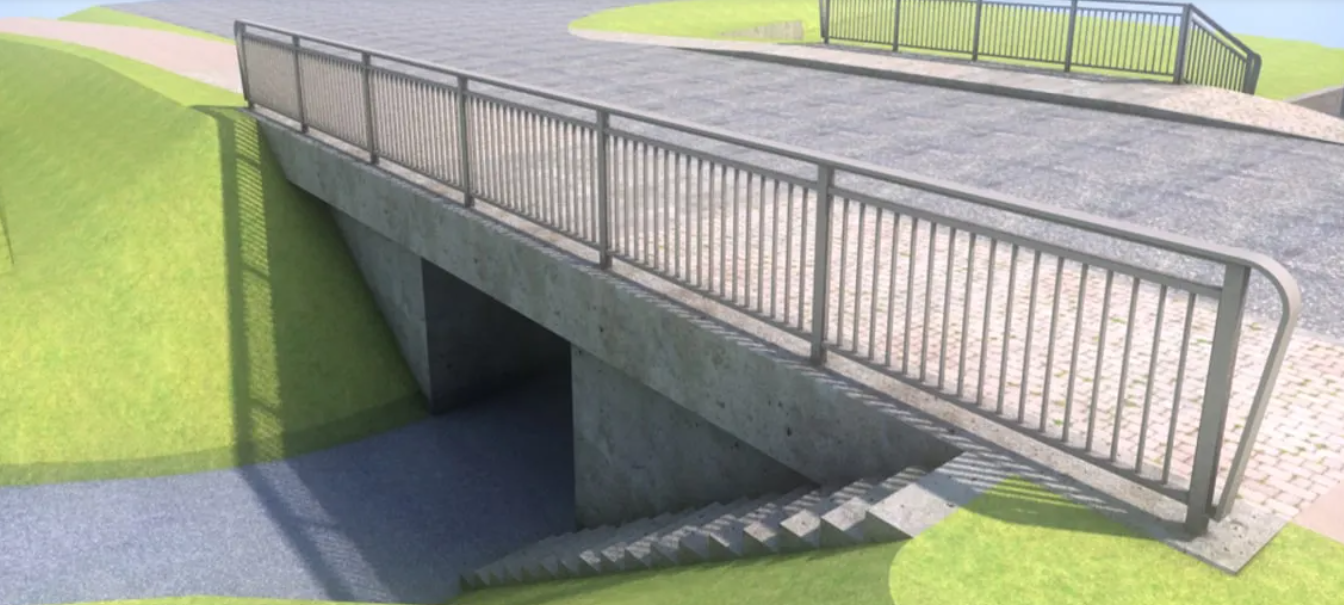 Brückenneubau bei Sundern-Amecke