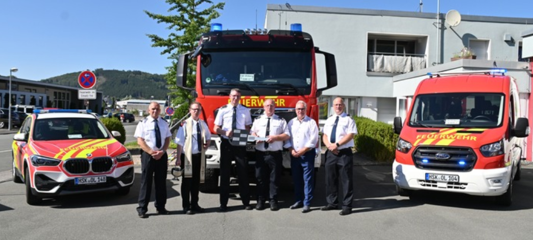 Olsberg: Drei neue Fahrzeuge für Feuerwehr