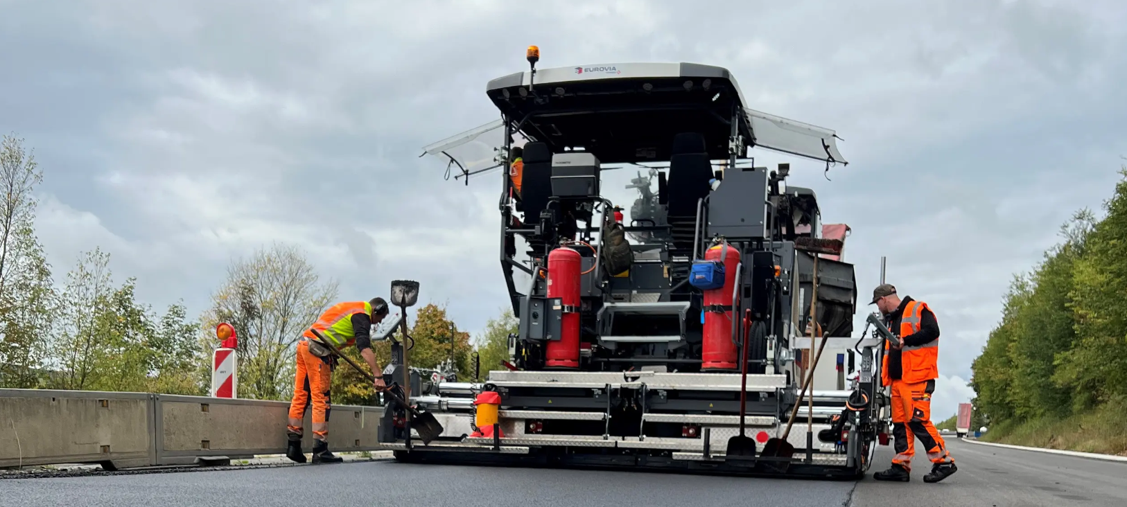 Auf der A46 bei Meschede wird bald asphaltiert