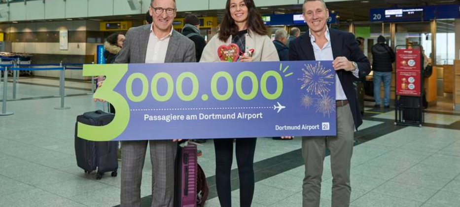 Airport Dortmund mit Passagierrekord