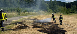 Flächenbrand bei Sundern