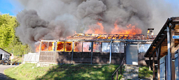 Brand am Sorpesee