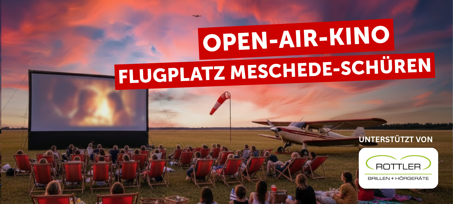 Radio Sauerland Open Air Kino am Flugplatz Meschede Schüren