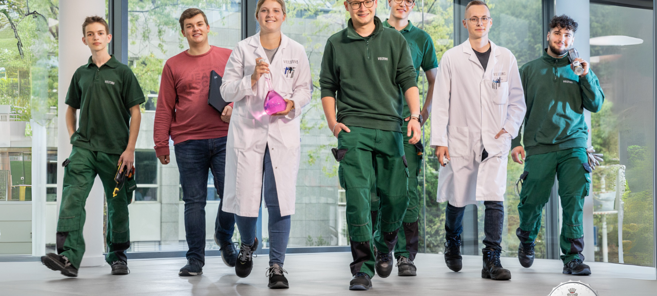 Auszubildende bei Veltins