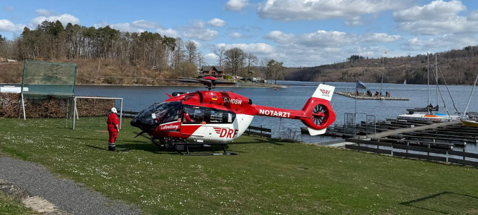 Sundern: Feuerwehr am Sorpesee im Einsatz