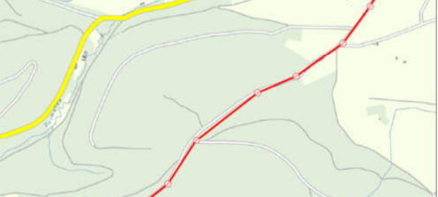 Radweg zwischen Medebach und Hallenberg