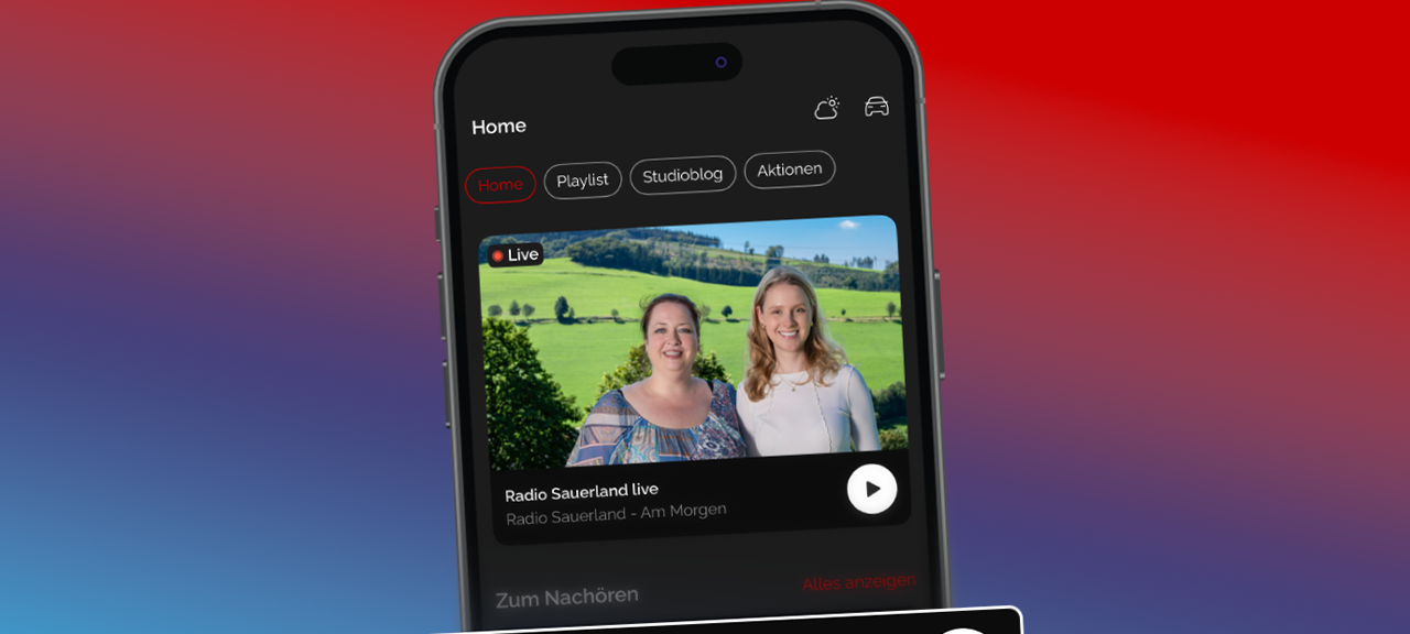 Die neue Radio Sauerland App
