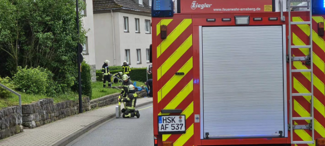Arnsberg: Wohnungsbrand in der Ringstraße