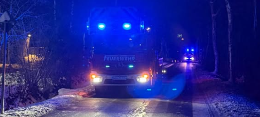 Feuerwehreinsatz in Sundern-Hellefeld