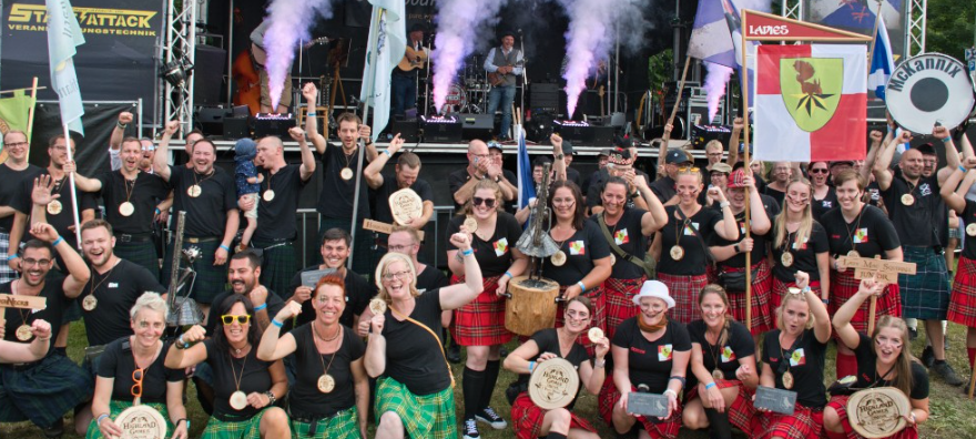 Highland Games starten in Marsberg-Canstein