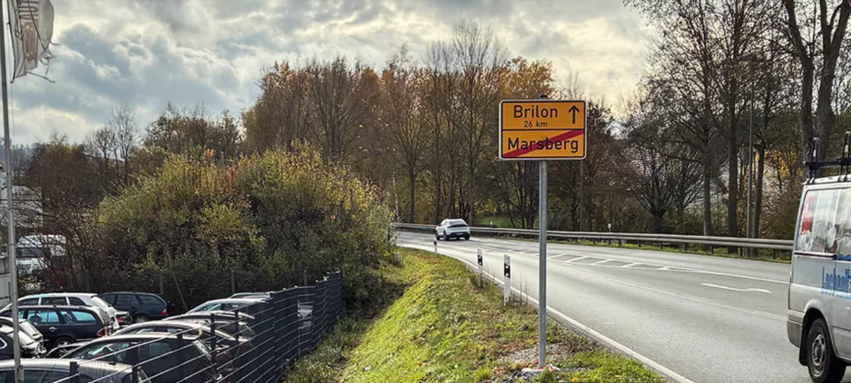 B7 bei Rösenbeck wird heute freigegeben
