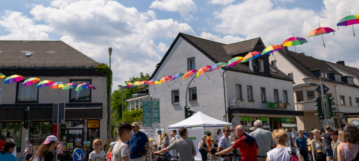Stadtfest Medebach mit Straßenmalerfestival