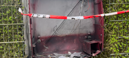 Zigarettenautomat in Arnsberg- Bruchhausen gesprengt